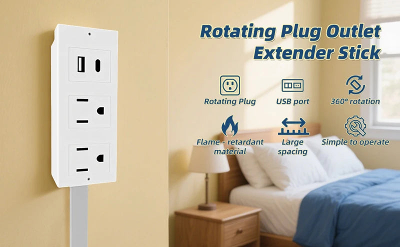 PivotPlug™ - Extendable Outlet