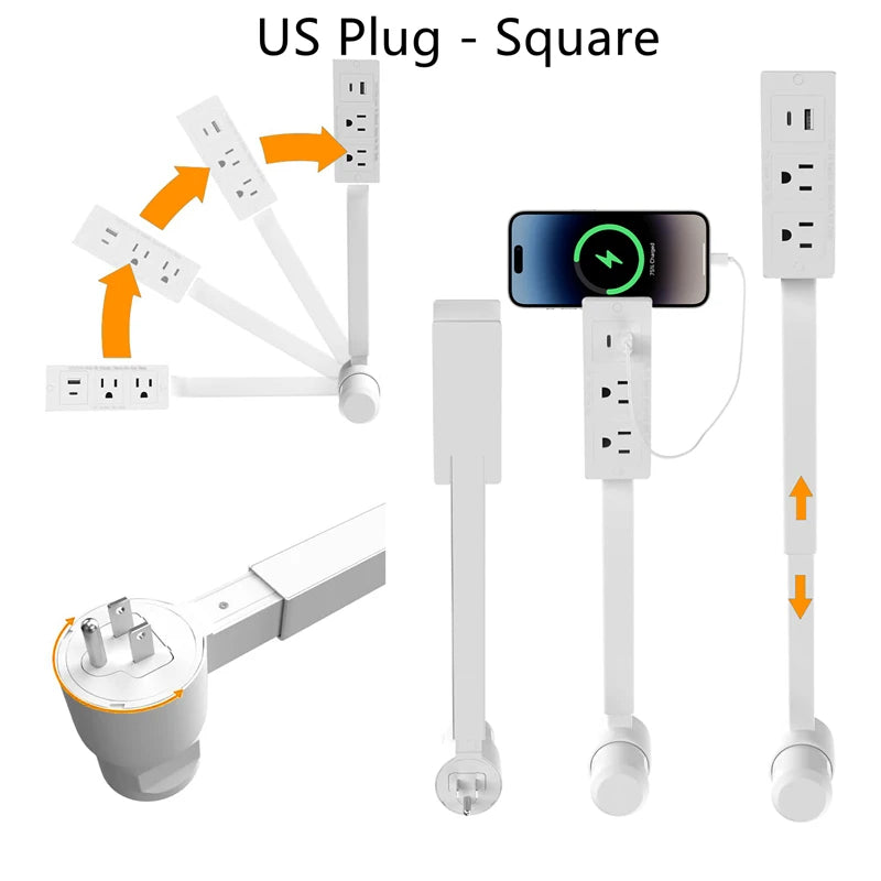 PivotPlug™ - Extendable Outlet