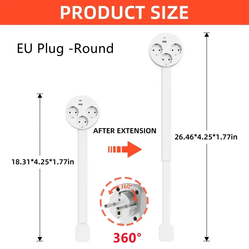 PivotPlug™ - Extendable Outlet