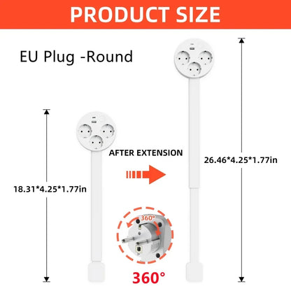 PivotPlug™ - Extendable Outlet