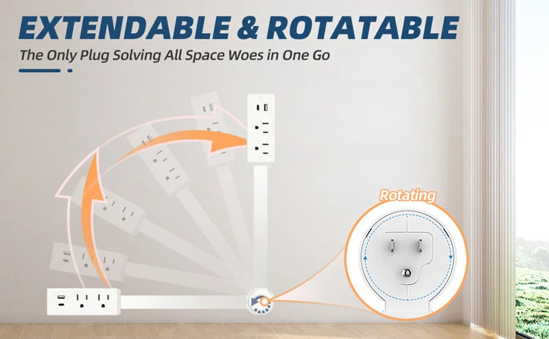PivotPlug™ - Extendable Outlet