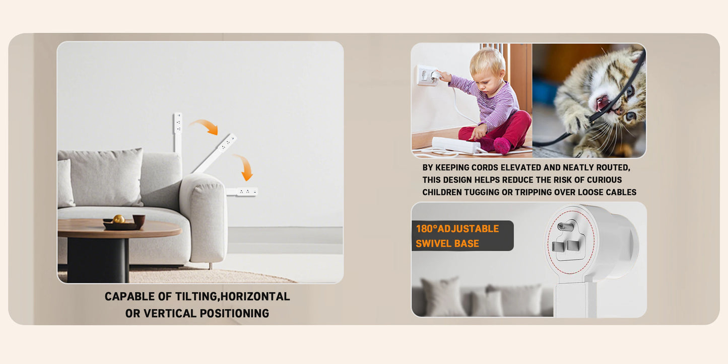 PivotPlug™ - Extendable Outlet